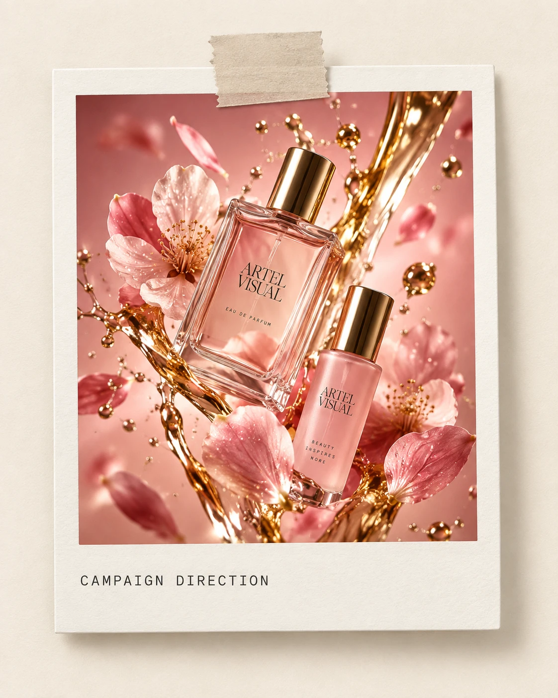 Campaign Direction — beauty product photography